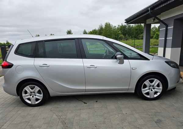 Opel Zafira cena 31500 przebieg: 160000, rok produkcji 2012 z Żary małe 191